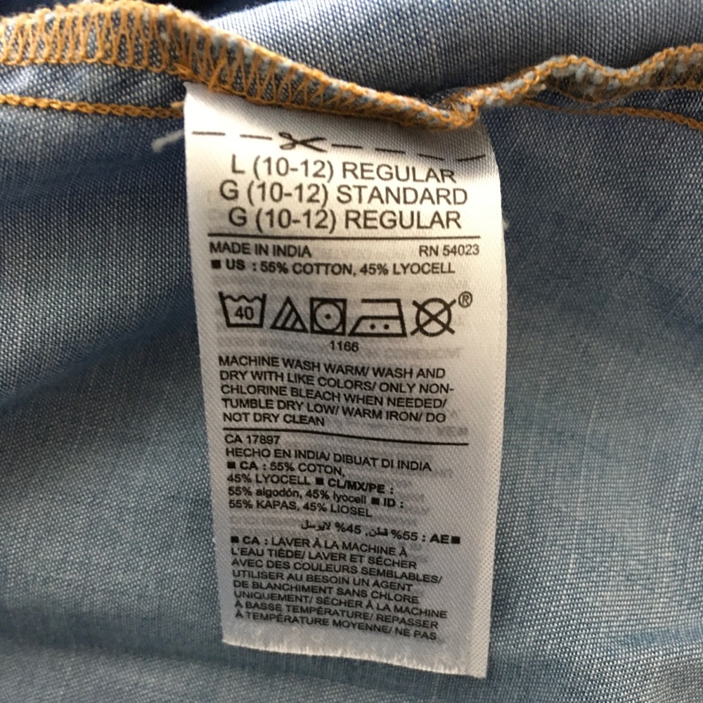 Old Navy Jeans Kimono (Girls) - Picture 5 of 5